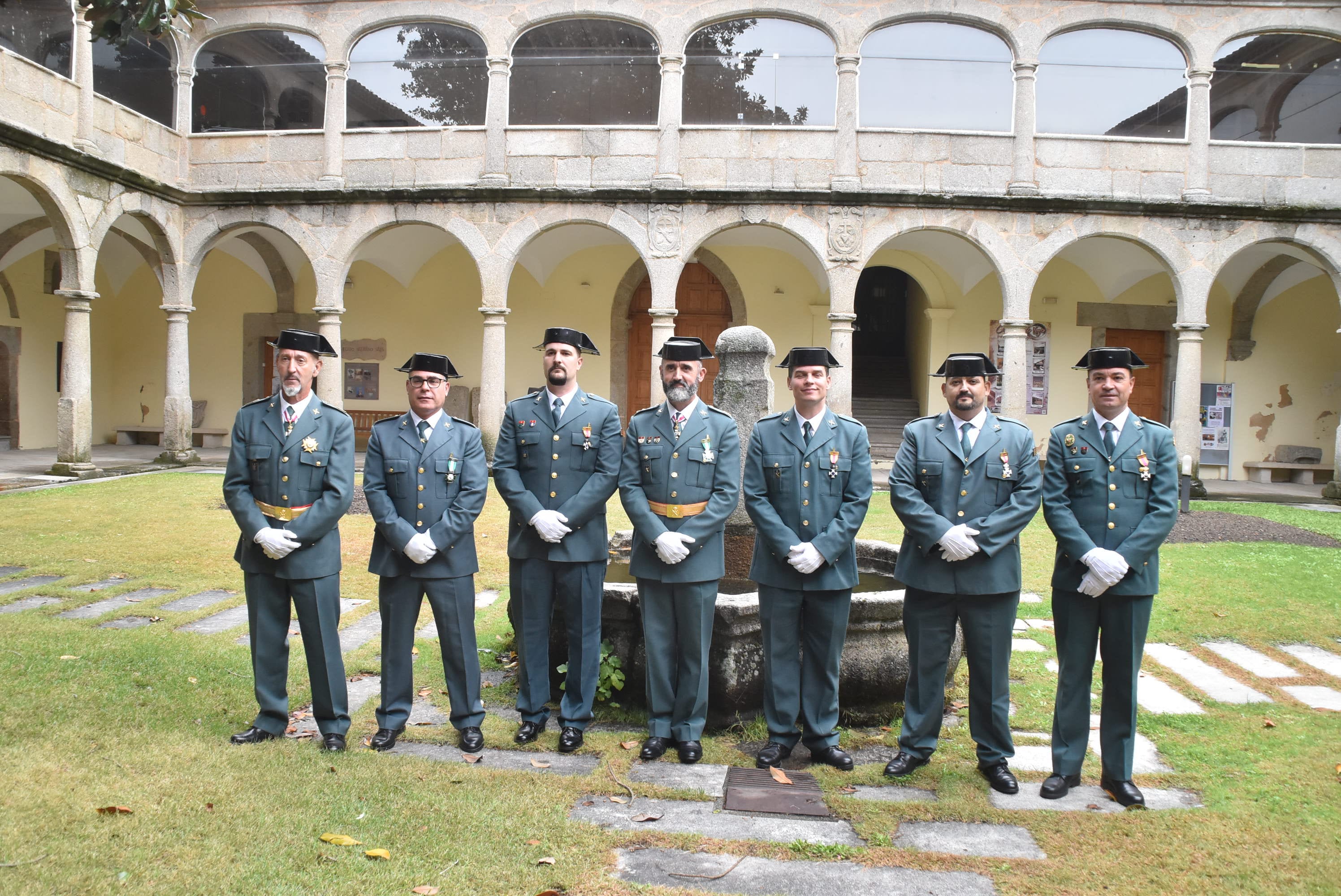 La Guardia Civil de Béjar celebra su día con misa, condecoraciones y convite