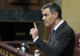 El presidente del Gobierno, Pedro Sánchez.