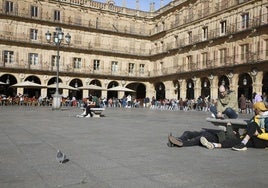 Imagen de un día de otoño en Salamanca.