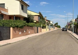 La urbanización Los Páramos en Villamayor de Armuña.