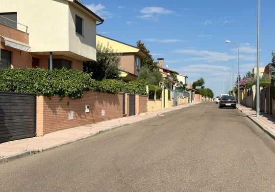 La urbanización Los Páramos en Villamayor de Armuña.