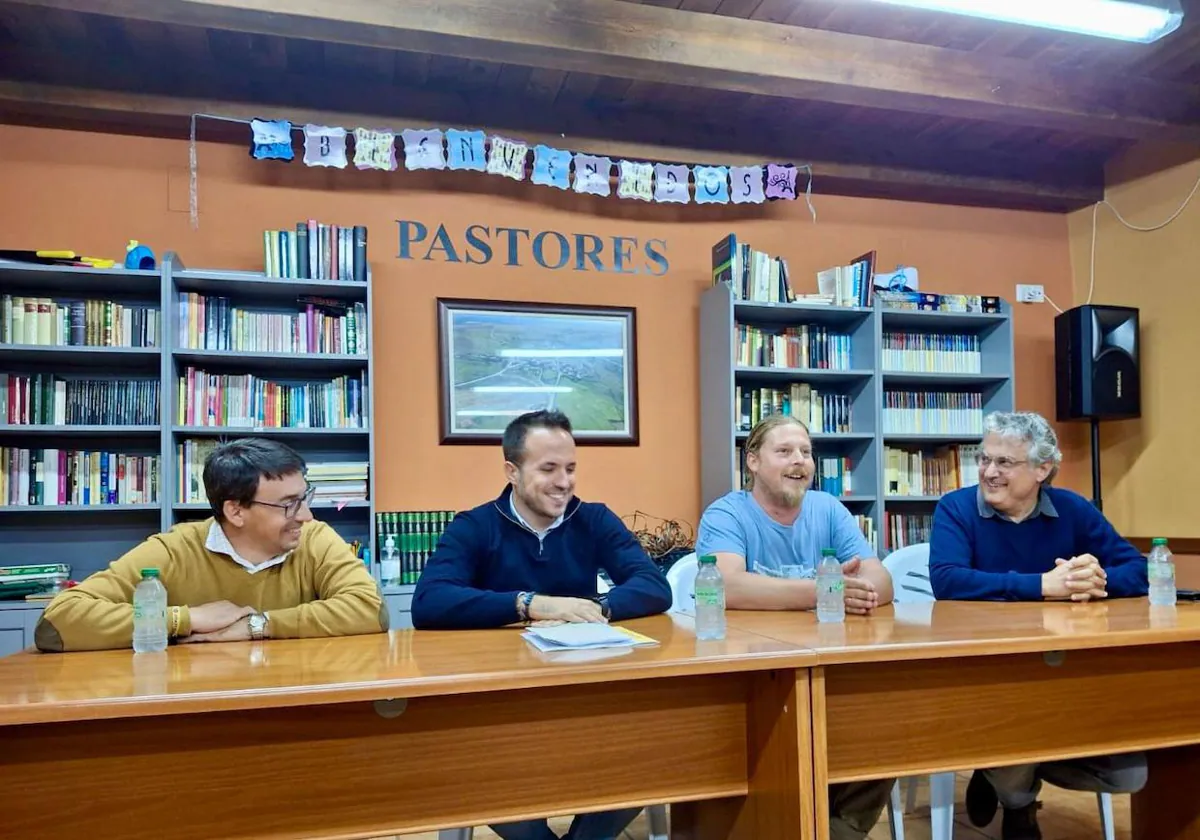 Fernando Pablos, Carlos F. Chanca, Jorge Lázaro y Fernando Rubio.