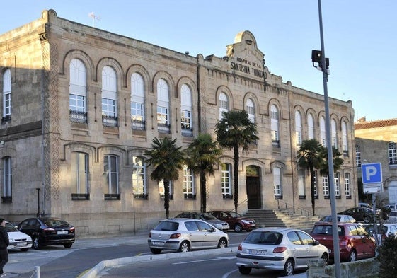 La fachada del Hospital de la Santísima Trinidad.