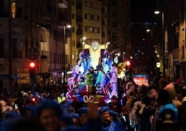 Paso de la Cabalgata de Reyes este año.