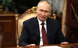 El presidente de Rusia, Vladimir Putin.