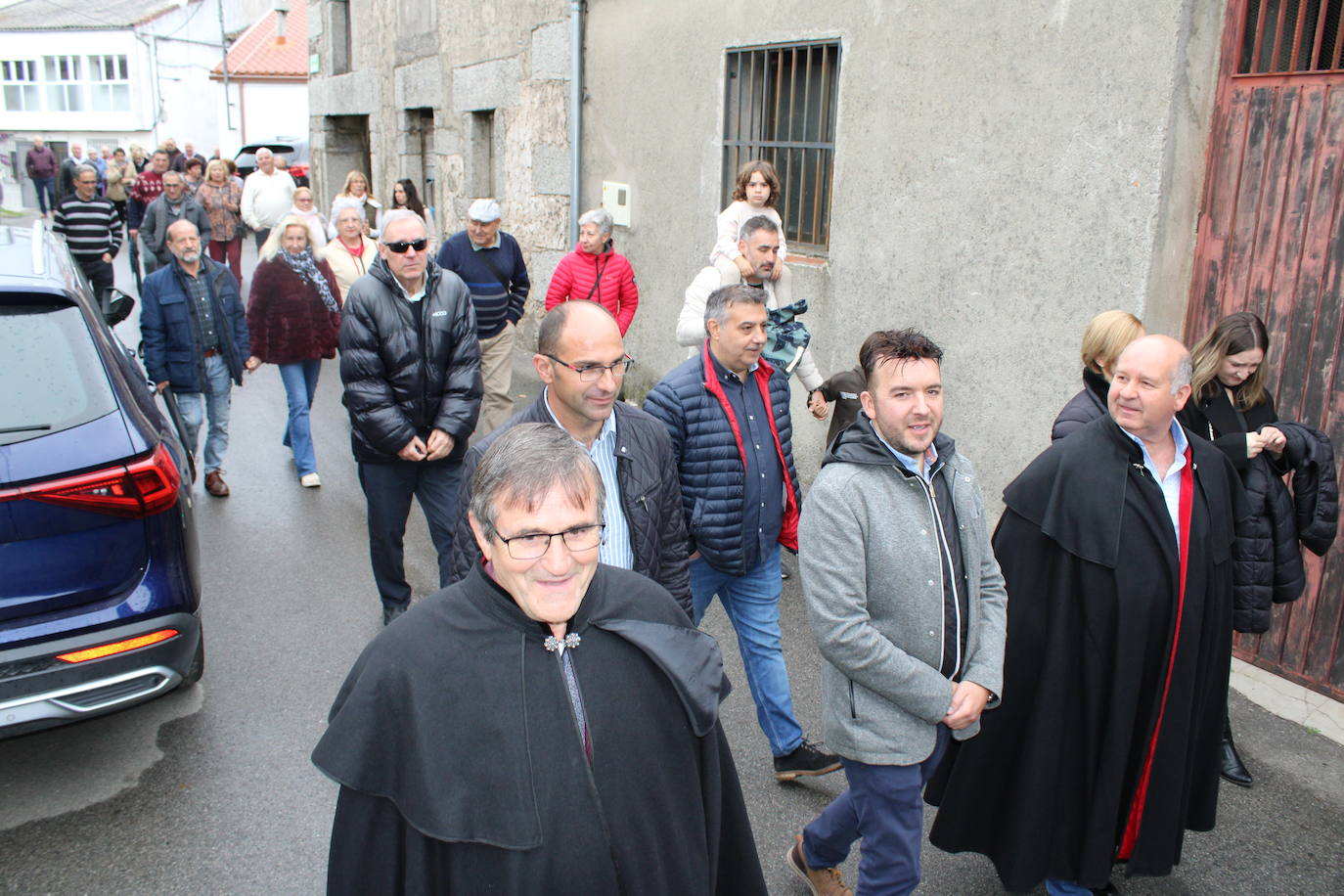 Cristóbal honra a San Martín de Tours en un día de hermanamiento con Guijuelo