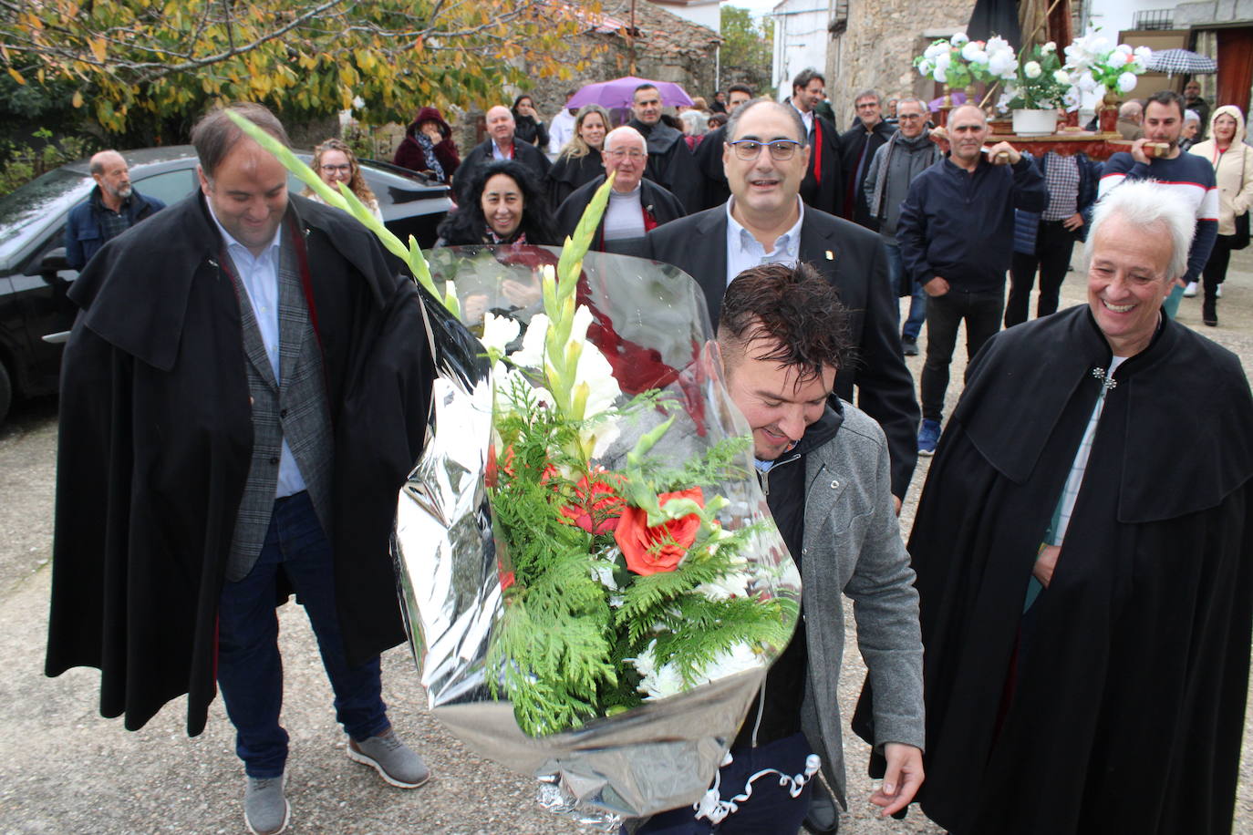 Cristóbal honra a San Martín de Tours en un día de hermanamiento con Guijuelo