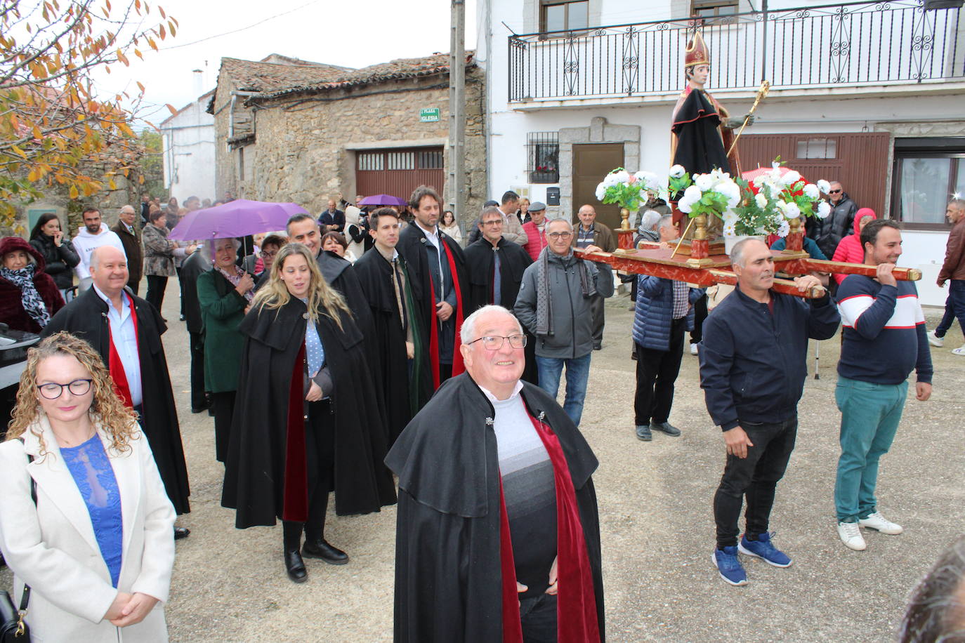 Cristóbal honra a San Martín de Tours en un día de hermanamiento con Guijuelo