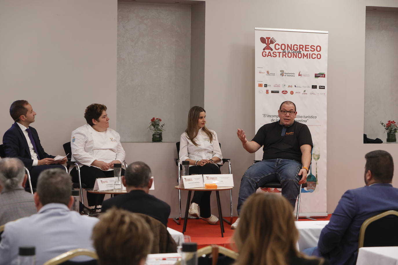 Las mejores imágenes de la primera jornada del I Congreso Gastronómico de LA GACETA