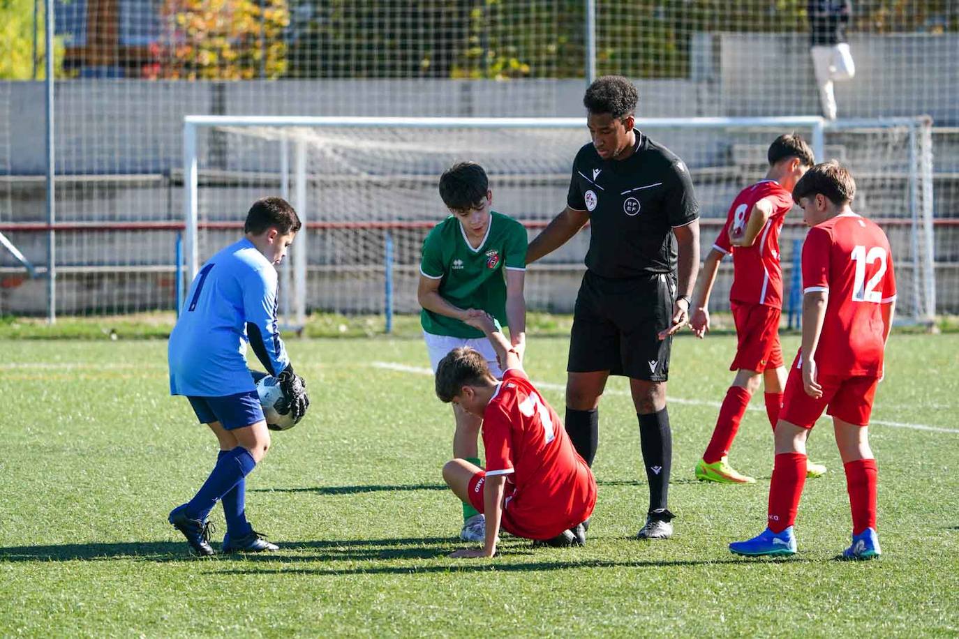 Las mejores imágenes de la jornada 6 en el fútbol base