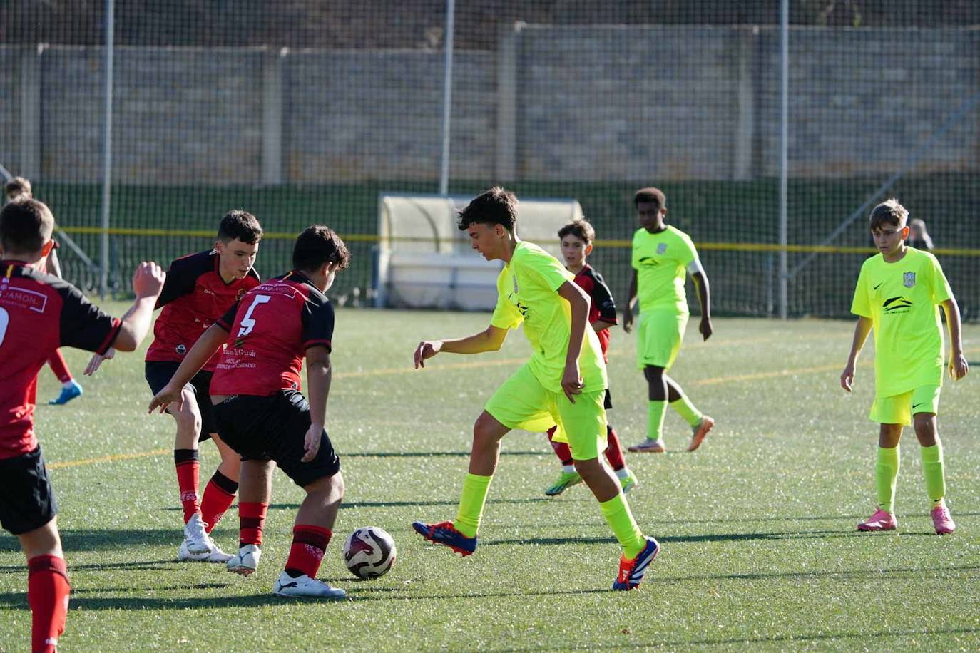 Las mejores imágenes de la jornada 6 en el fútbol base