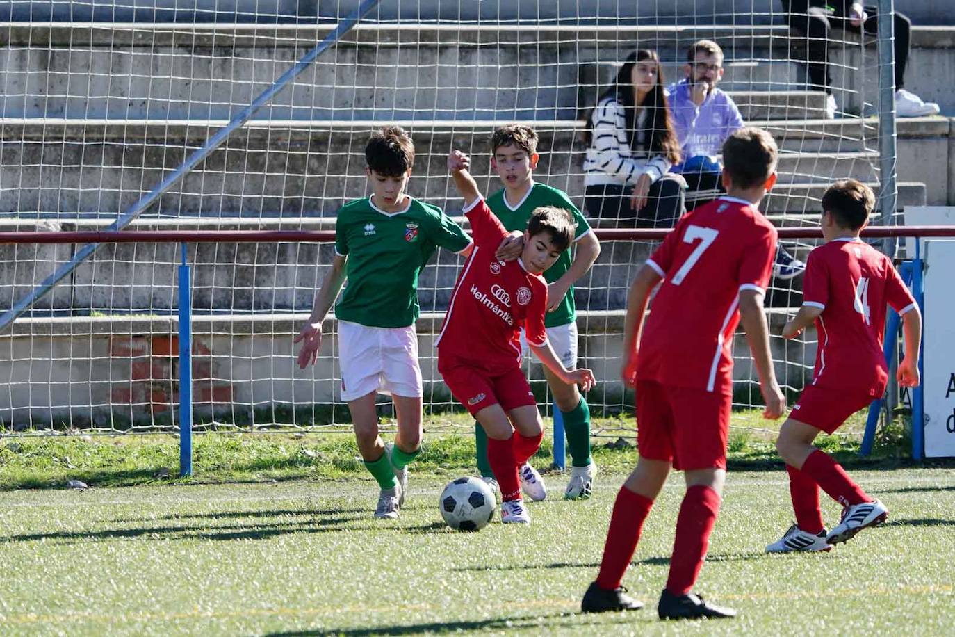Las mejores imágenes de la jornada 6 en el fútbol base