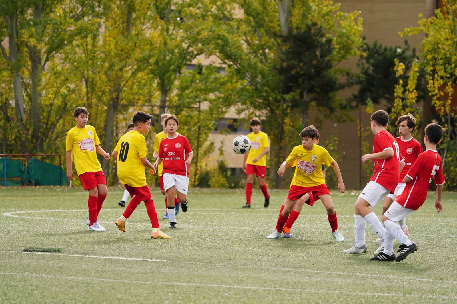 Las mejores imágenes de la jornada 7 en el fútbol base