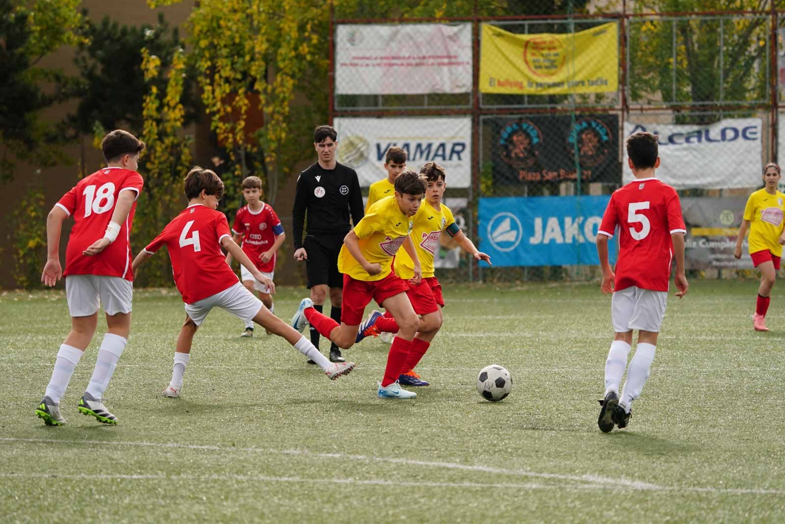 Las mejores imágenes de la jornada 7 en el fútbol base