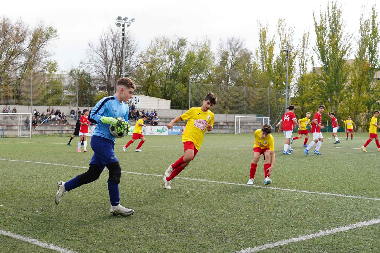 Las mejores imágenes de la jornada 7 en el fútbol base