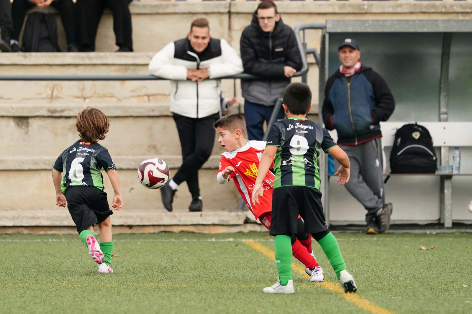 Las mejores imágenes de la jornada 7 en el fútbol base