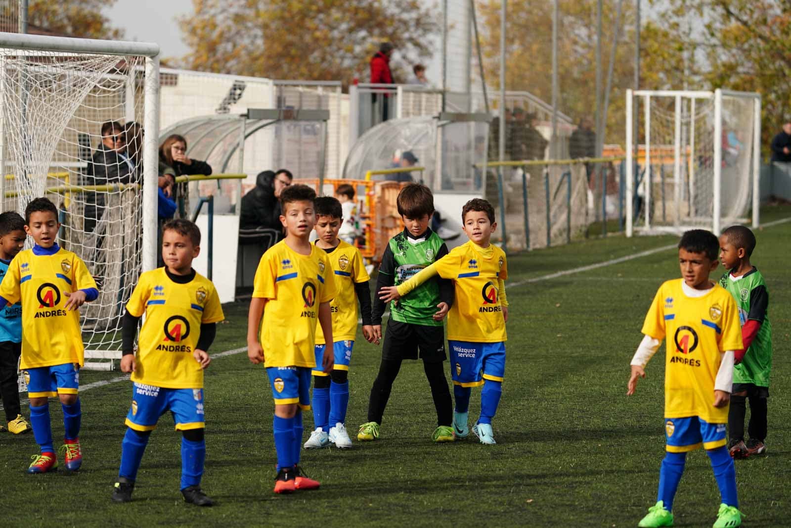 Las mejores imágenes de la jornada 7 en el fútbol base