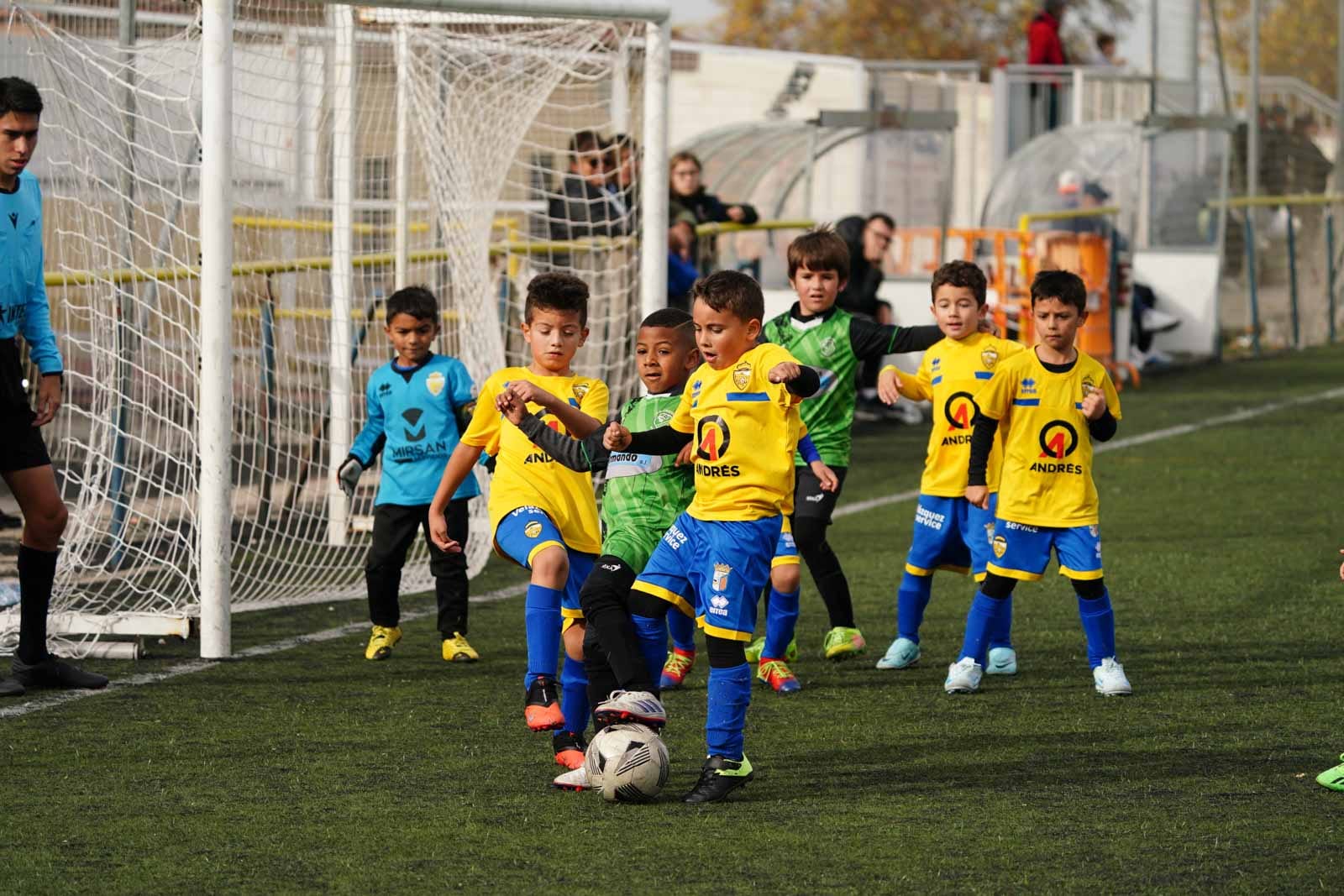 Las mejores imágenes de la jornada 7 en el fútbol base