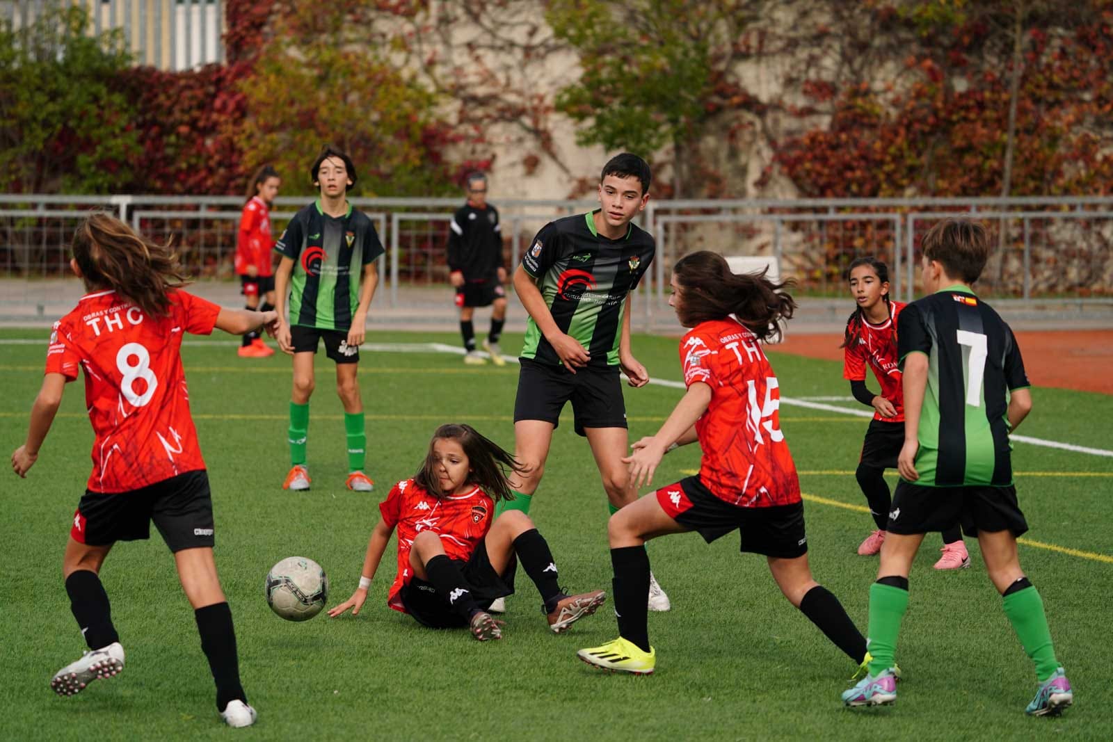 Las mejores imágenes de la jornada 7 en el fútbol base