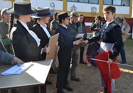 Jesús Yglesias, en el sorteo de la final de la pasada edición del Bolsín taurino.