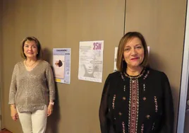 Sonsoles Núñez y Carmen Ávila.