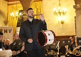 Luis Antonio Pedraza, actuando esta semana en el Casino.