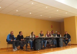 Reunión de la comunidad de regantes La Armuña Fase 1.