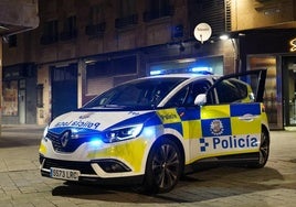 Coche de la Policía Local de Salamanca.