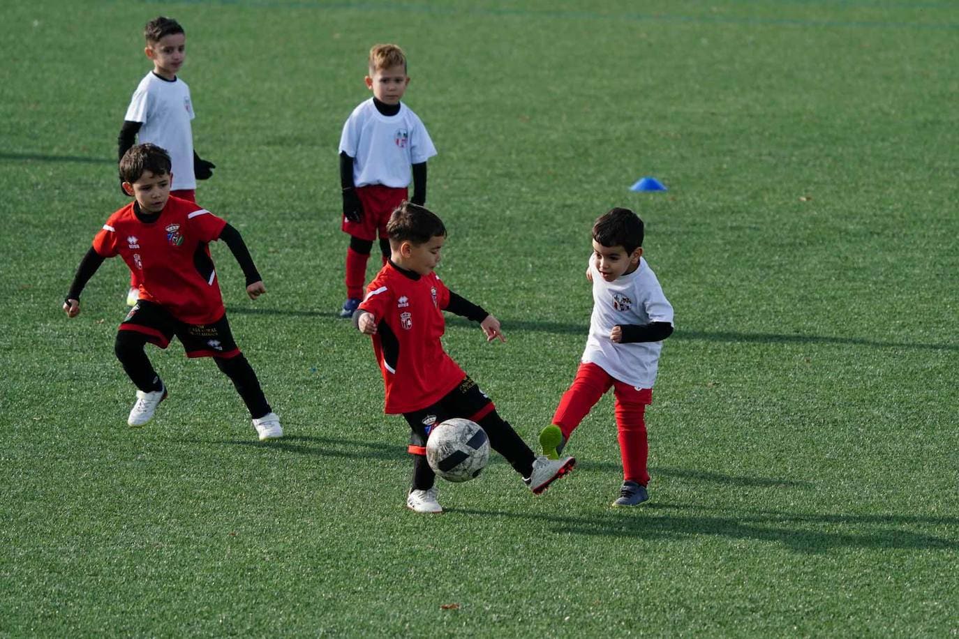 La jornada del fútbol base en Salamanca, en imágenes