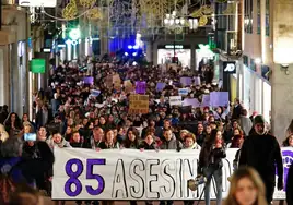 Imagen de la manifestación del 25-N