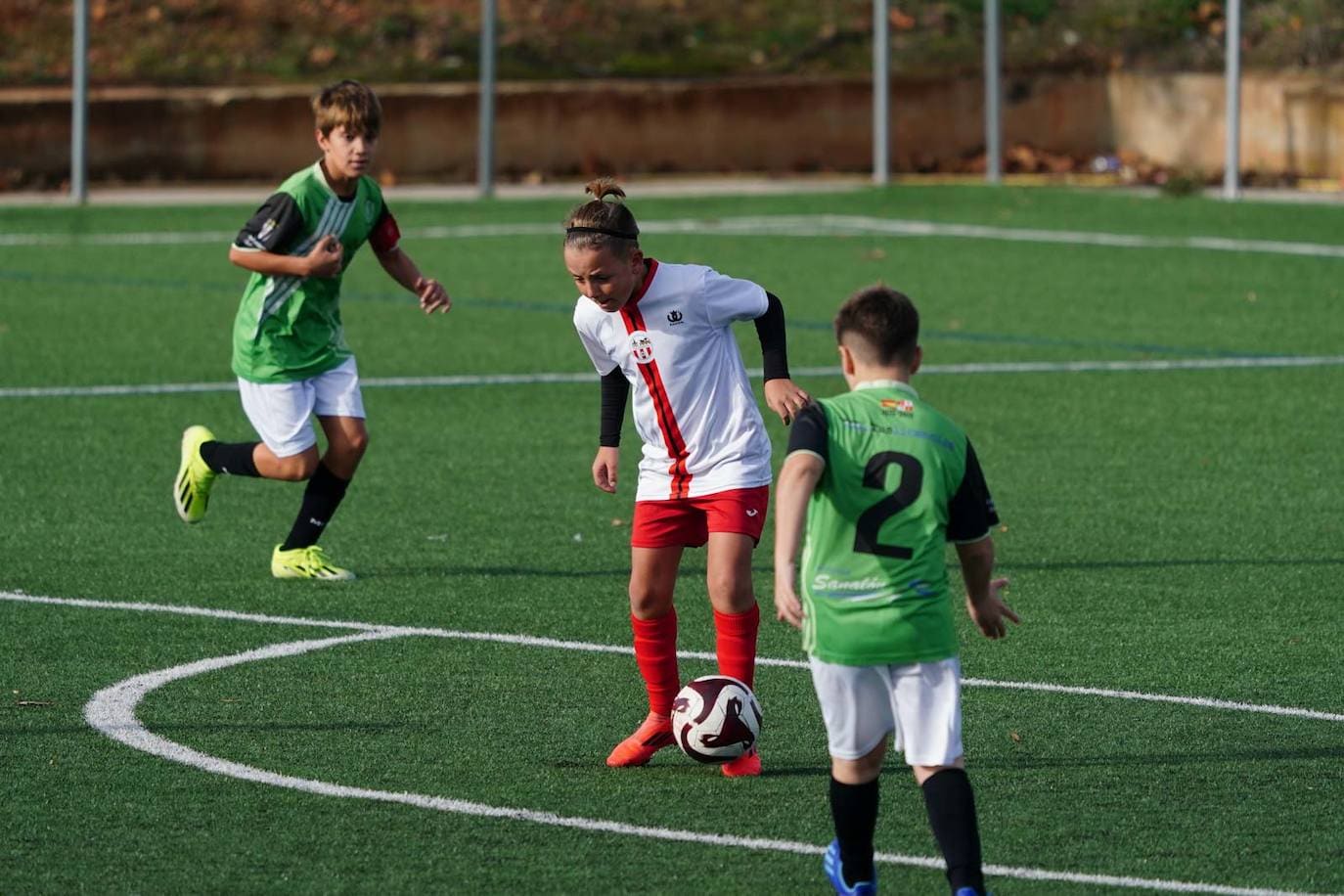 La jornada del fútbol base en Salamanca, en imágenes