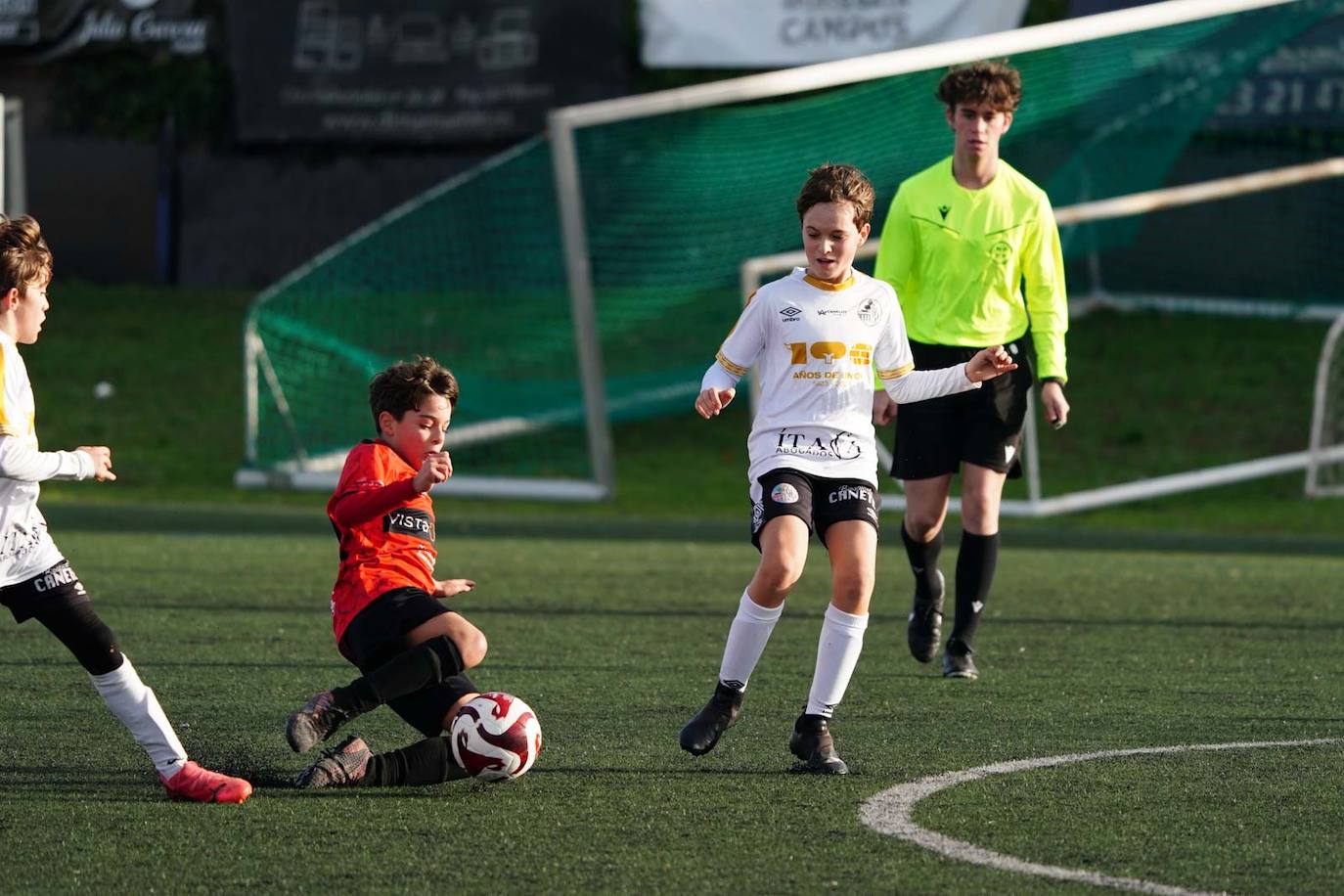 La jornada del fútbol base en Salamanca, en imágenes