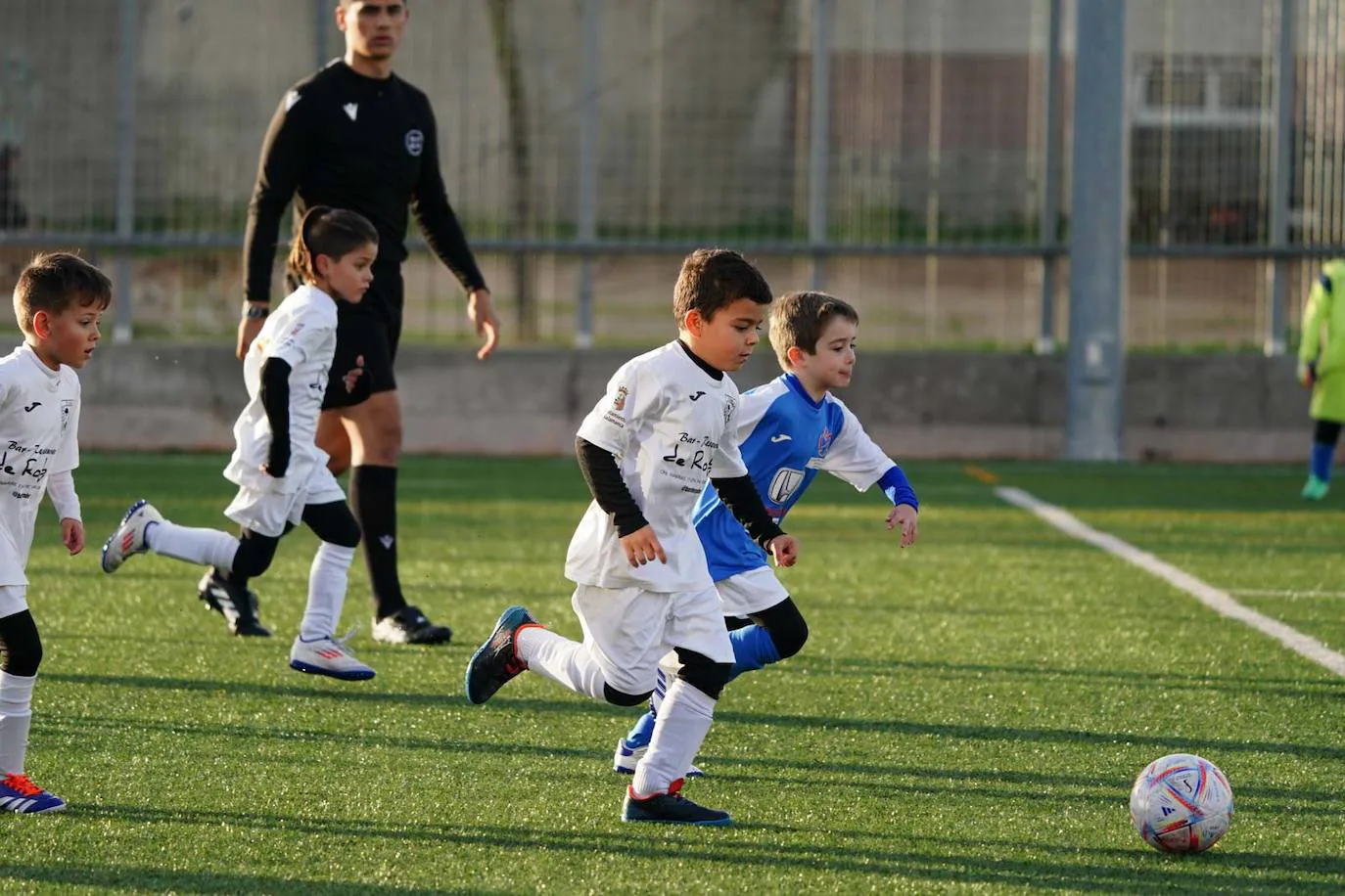 La jornada del fútbol base en Salamanca, en imágenes