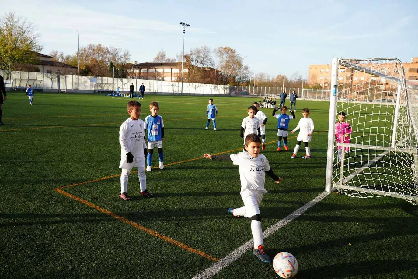 La jornada del fútbol base en Salamanca, en imágenes