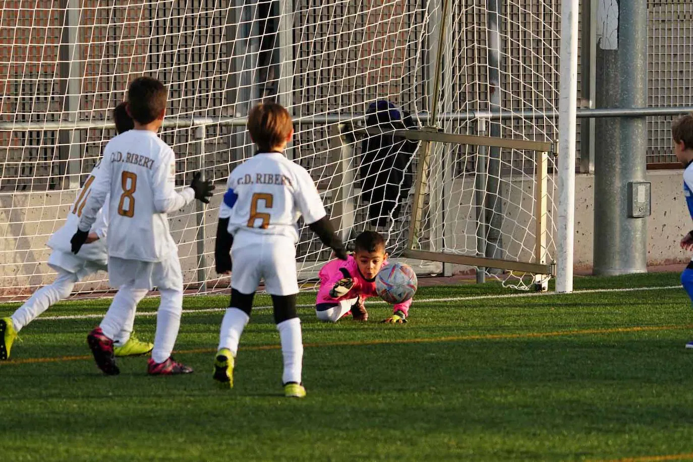 La jornada del fútbol base en Salamanca, en imágenes