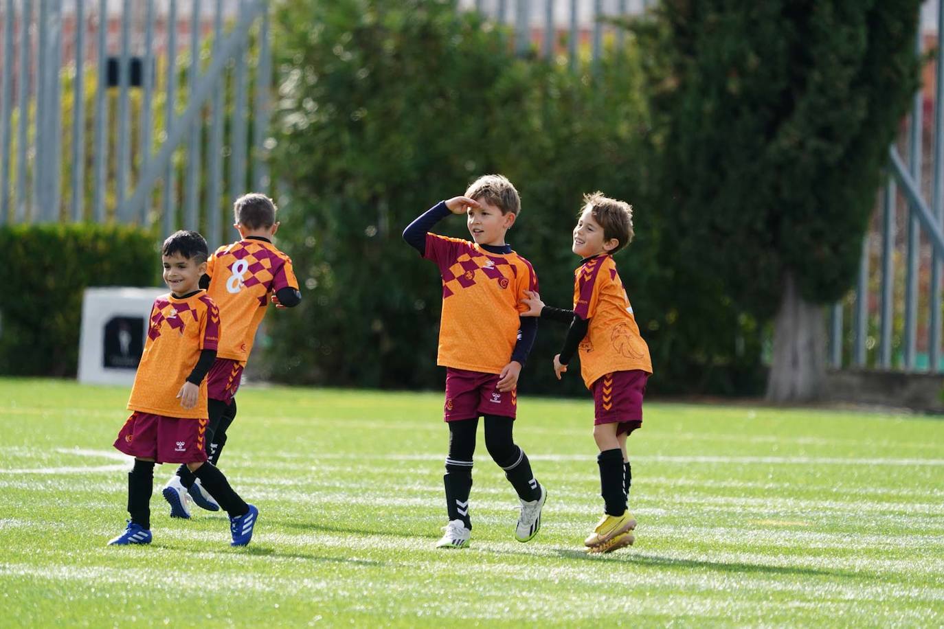 La jornada del fútbol base en Salamanca, en imágenes