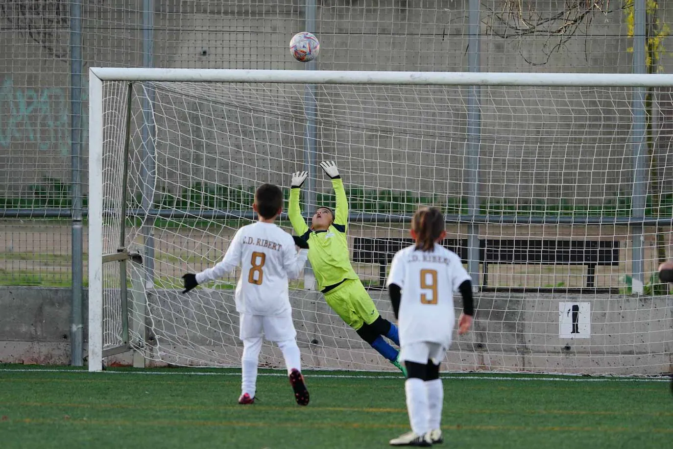 La jornada del fútbol base en Salamanca, en imágenes