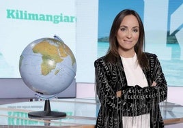 Camila Raznovich, presentadora del programa de la televisión pública Kilimangiaro