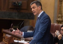 El presidente del Gobierno, Pedro Sánchez.