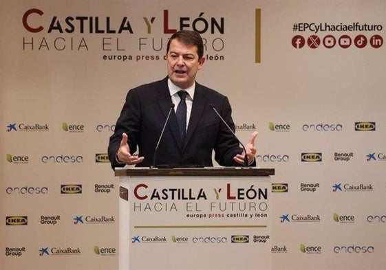 El presidente del PP de Castilla y León, Alfonso Fernández Mañueco |