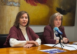 Carmen Ávila y Sonsoles Núñez.