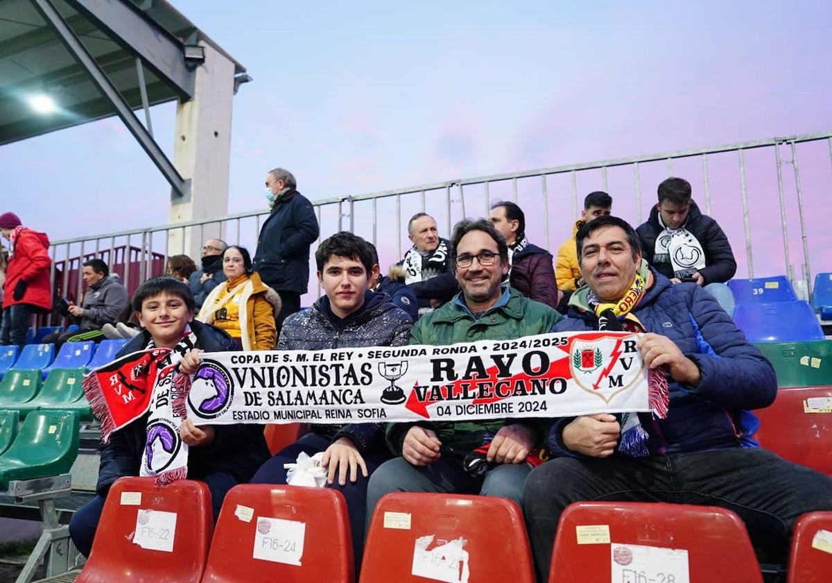 Llenazo en el Reina Sofía para impulsar a Unionistas en la Copa: búscate en la grada ante el Rayo Vallecano