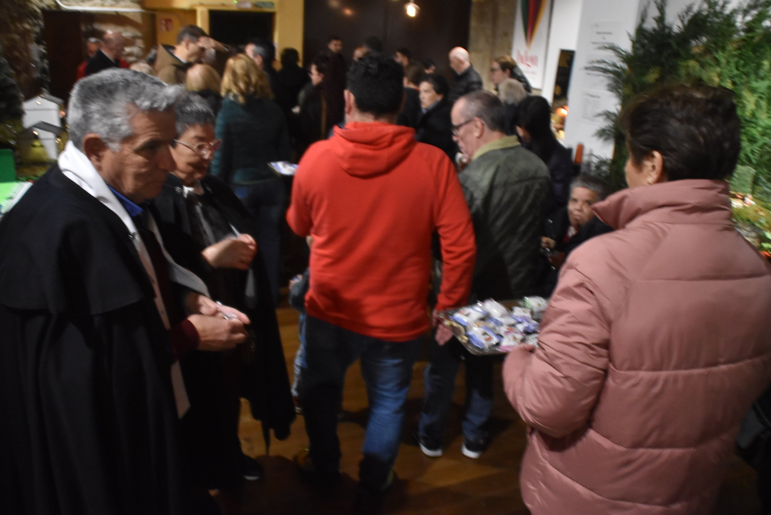 Béjar presume de tradición belenística en la muestra de la Hermandad de Jesús Nazareno