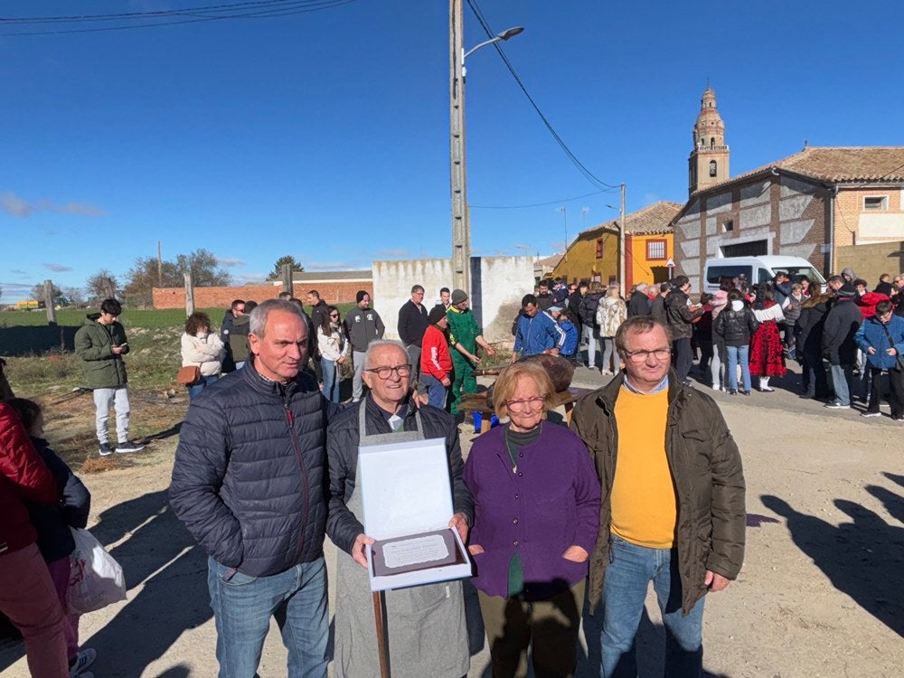 El homenaje de Palaciosrubios a un vecino “dispuesto a ayudar al pueblo”