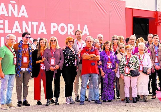 La delegación salmantina se presentó unida en el palacio de Congresos de Sevilla.