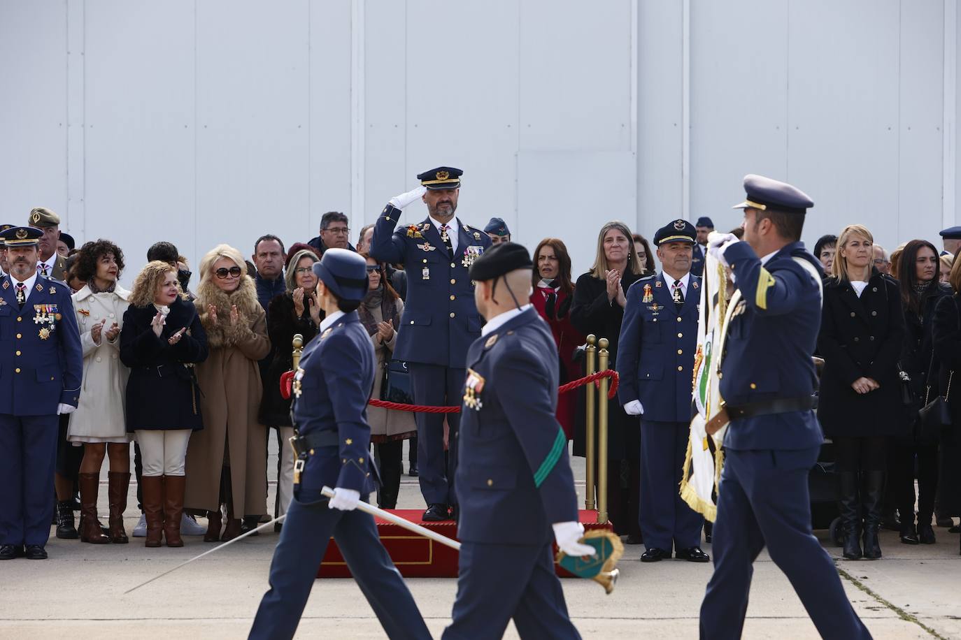 Elogio al «servicio callado y sacrificado» en la fiesta de la Patrona de la Aviación en Matacán