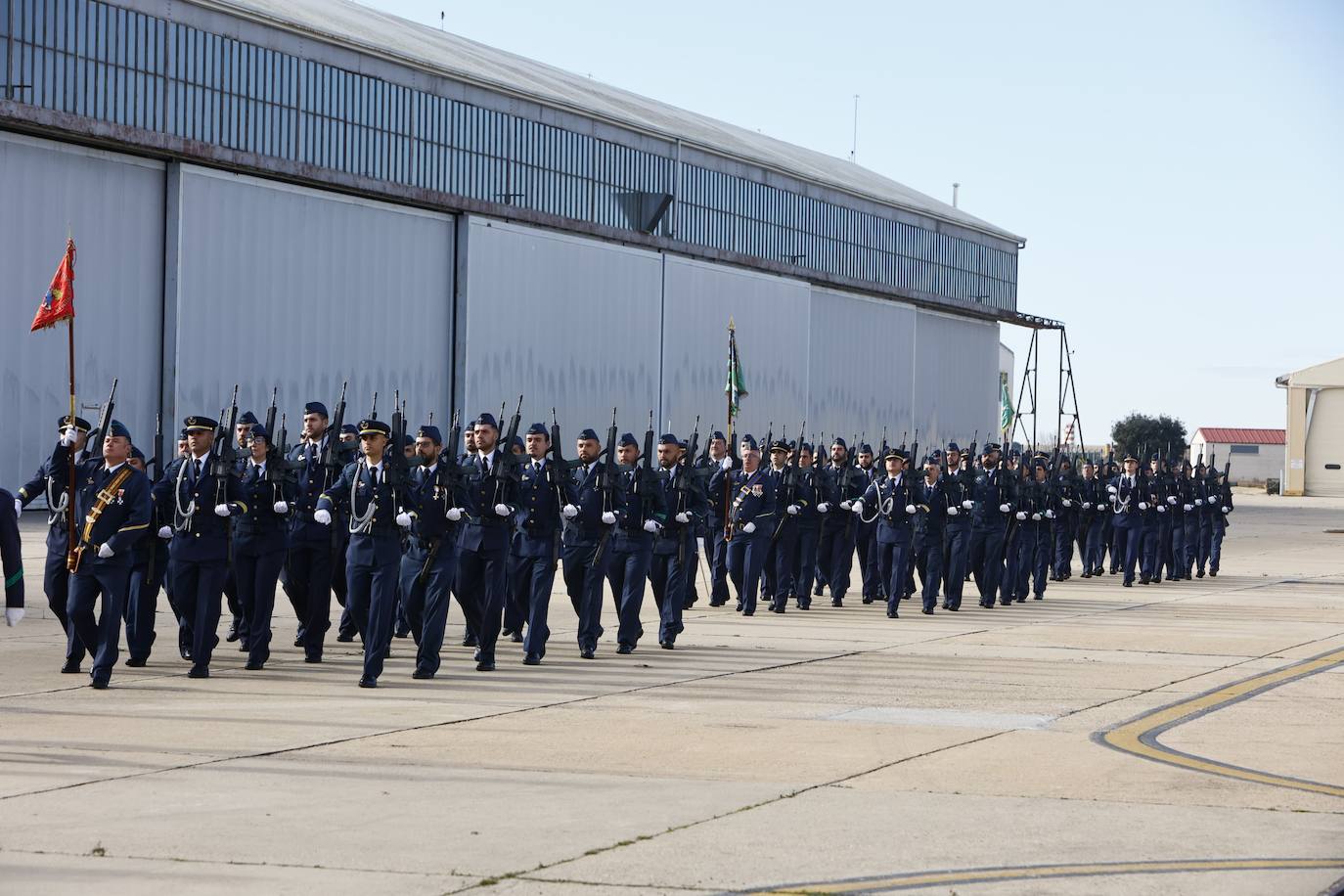 Elogio al «servicio callado y sacrificado» en la fiesta de la Patrona de la Aviación en Matacán