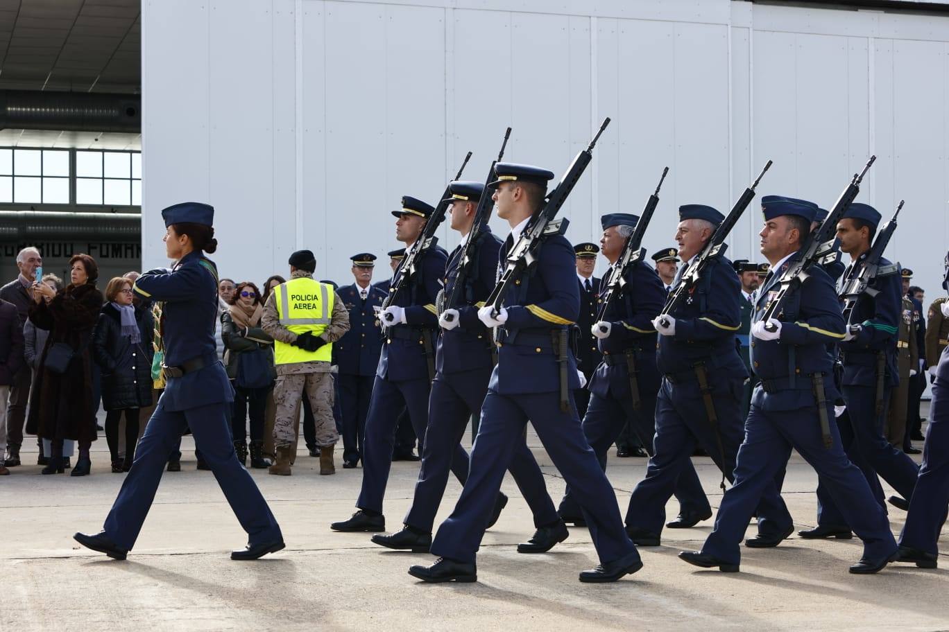 Elogio al «servicio callado y sacrificado» en la fiesta de la Patrona de la Aviación en Matacán