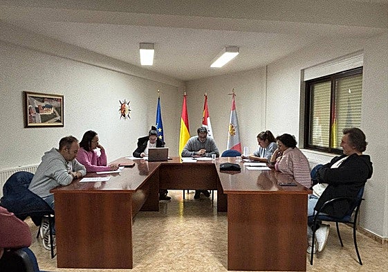 Pleno celebrado el miércoles en Villoruela.