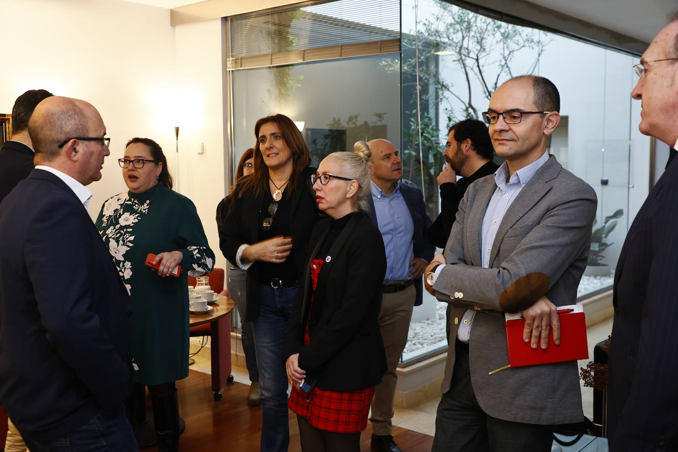 Las mejores imágenes de la mesa de trabajo «Financiación y crecimiento» organizada por LA GACETA